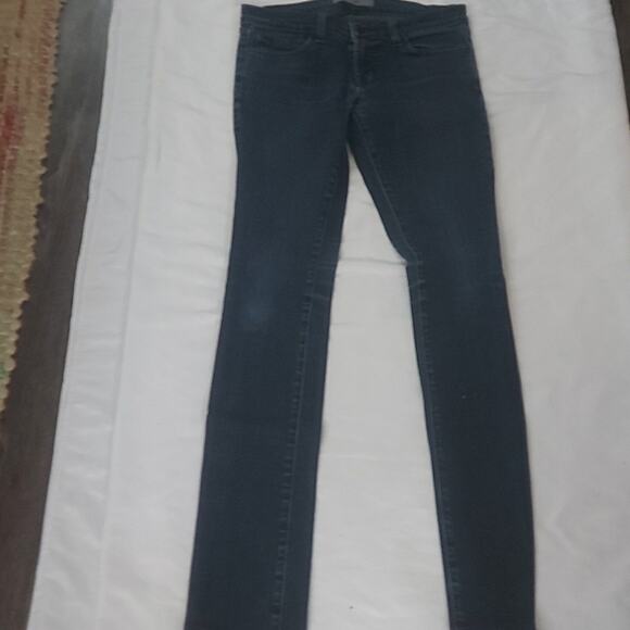 J Brand Pencil Leg Jeans No Size Tag Classic Casual Preppy Festival Rocker - Picture 4 of 12